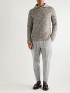 NN07 - Bill 1630 Tapered Wool-Blend Trousers - Gray