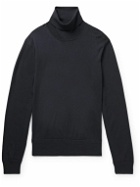 TOM FORD - Wool Rollneck Sweater - Blue