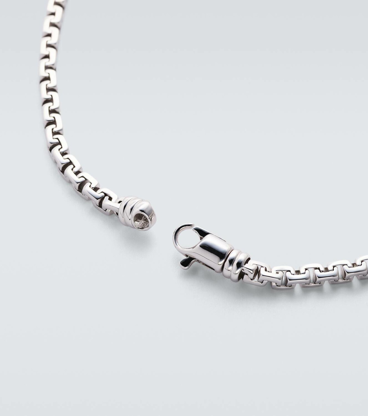 Mateo Sterling silver chain necklace