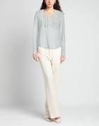 Manila Grace Womens Top Slate in Blue