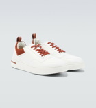 Loro Piana - Newport Walk leather sneakers