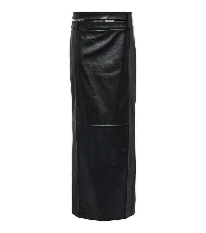 Photo: The Mannei Ararat low-rise leather maxi skirt