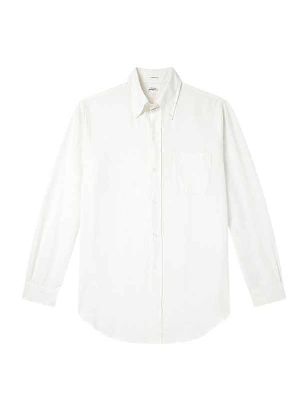 Photo: Hartford - Cotton-Oxford Shirt - White