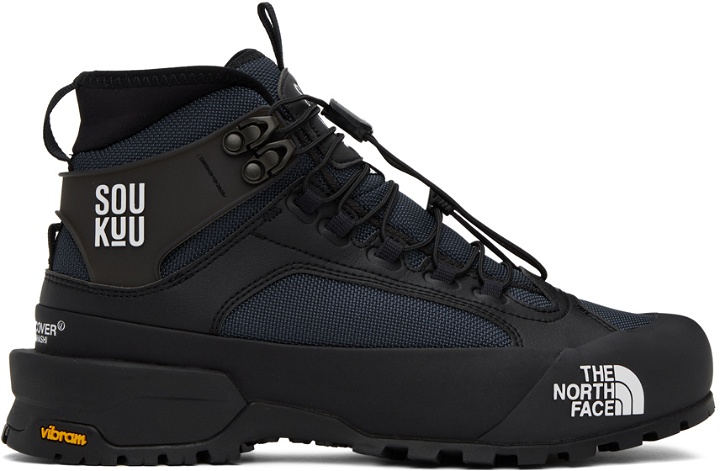 Photo: UNDERCOVER Navy The North Face Edition Soukuu Glenclyffe Boots