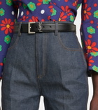 Saint Laurent - YSL leather belt