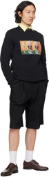 PS by Paul Smith Black Skull Square Sweatshirt