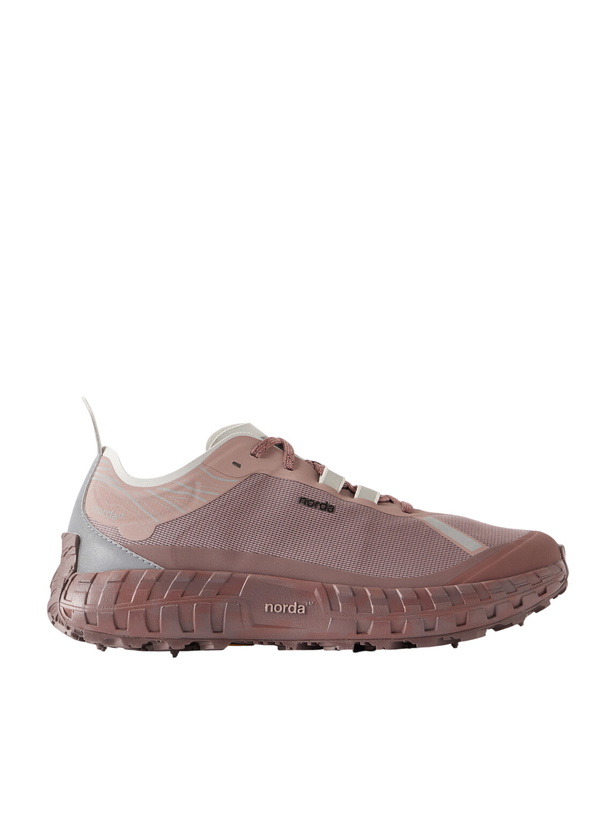Photo: norda - 001A Rubber-Trimmed Dyneema® Running Sneakers - Pink