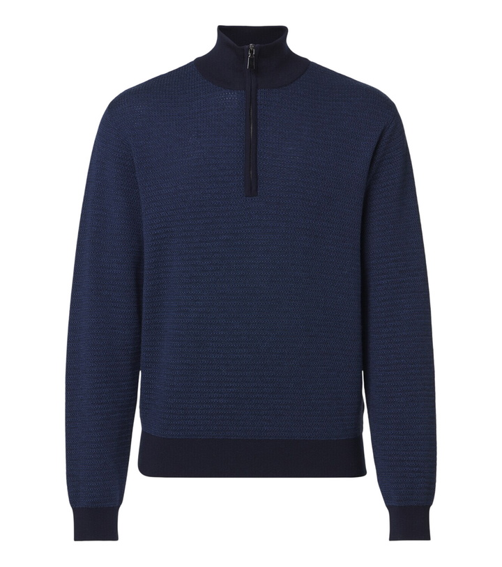 Photo: Frescobol Carioca Heitor wool half-zip sweater