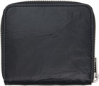 Y-3 Black Crinkle Leather Wallet