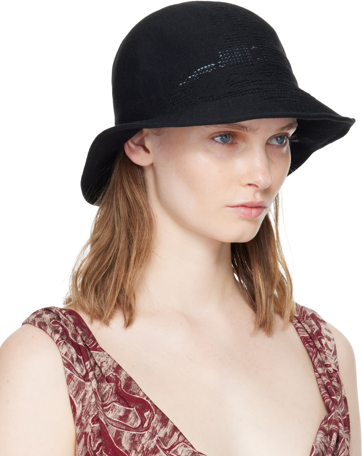 Vivienne Westwood Black Thermo Bucket Hat