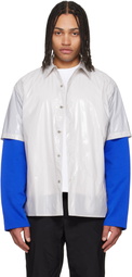LII Gray Gloss Short-Sleeve Shirt