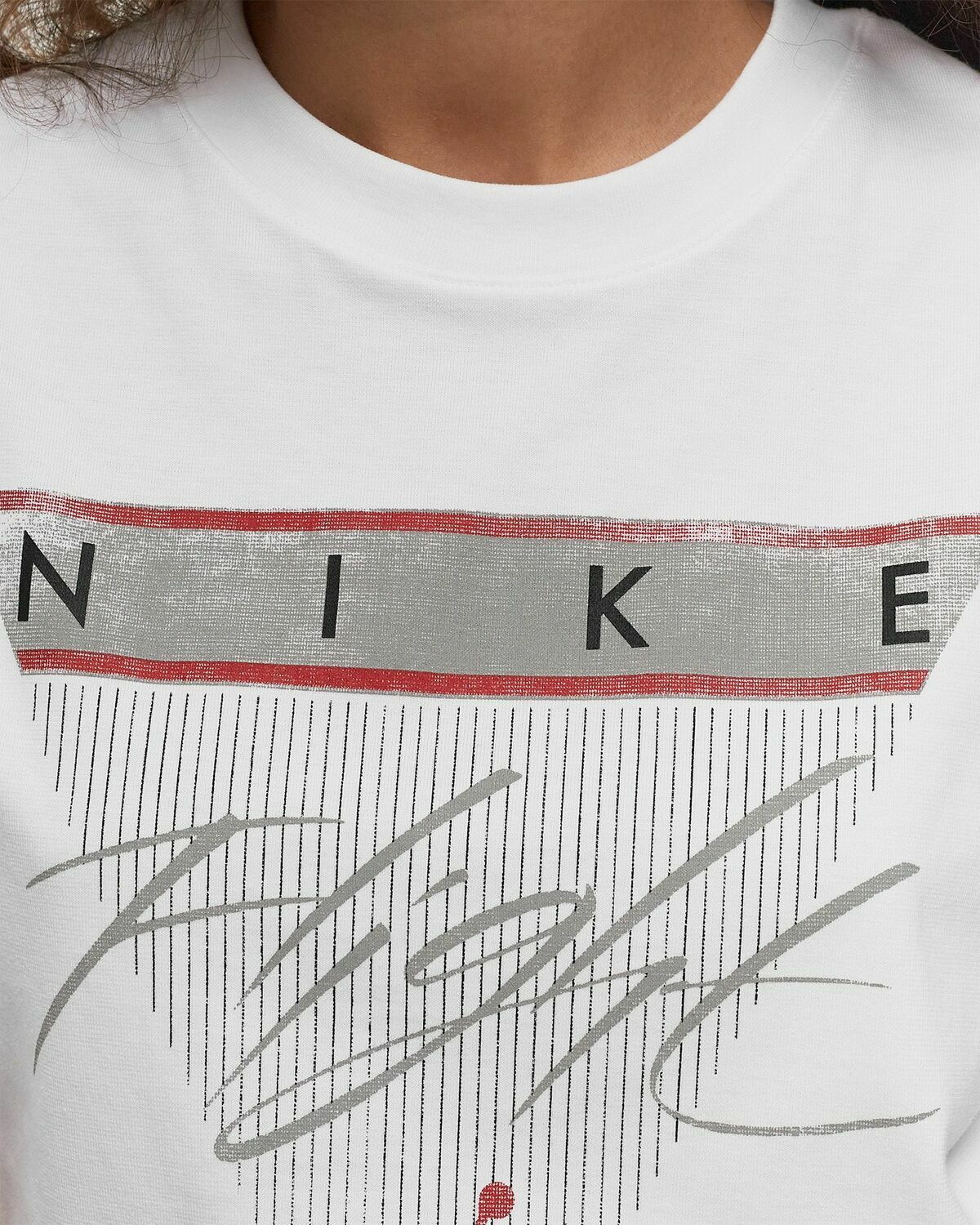 Jordan Flight Heritage Graphic Tee White Womens Shortsleefe