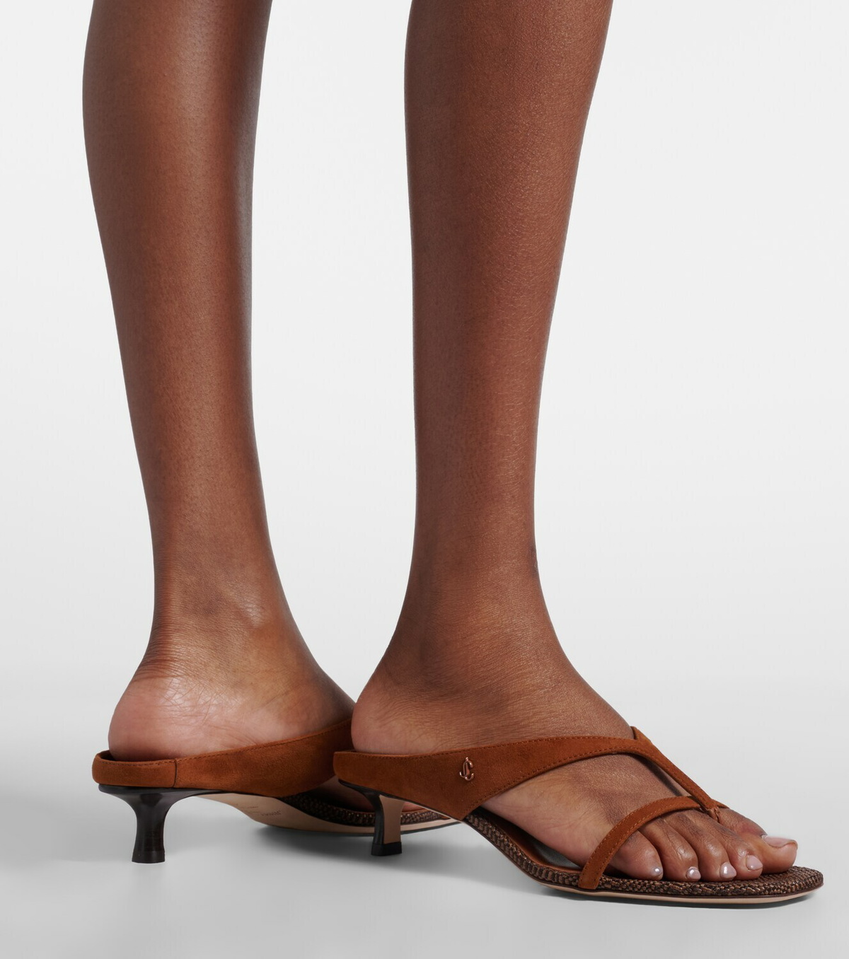 Jimmy Choo Emeri suede thong sandals