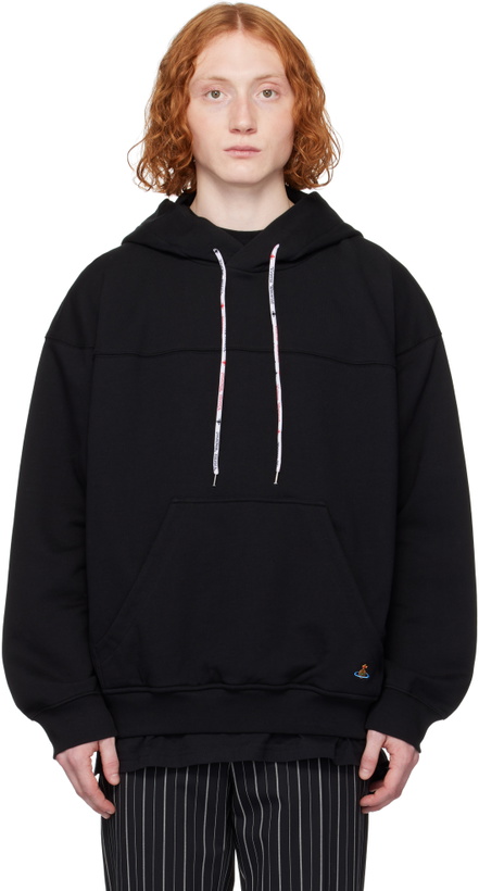 Photo: Vivienne Westwood Black Stencil Orb Fresh Hoodie