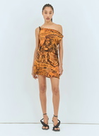 Acne Studios Printed Mini Dress