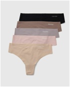 Calvin Klein Underwear Wmns 5 Pack Thong Multi - Womens - Panties