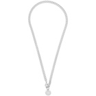 A.P.C. Silver Carhartt WIP Edition Only Time Will Tell Necklace