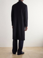Valstar - Clifford Double-Breasted Wool-Blend Felt Coat - Blue