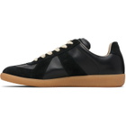 Maison Margiela Black Replica Sneakers