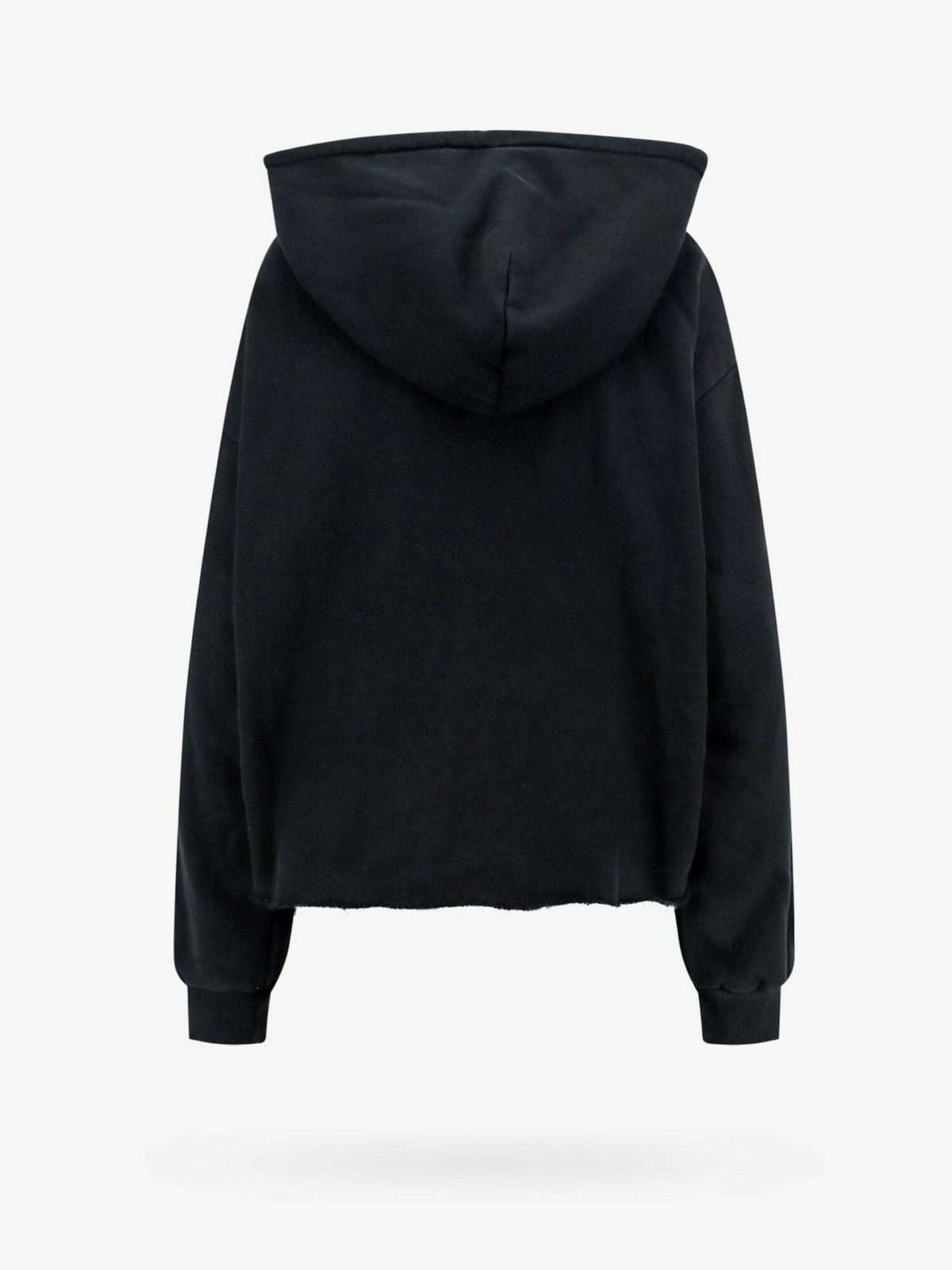 Plain black women's online sweatshirt