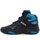 Reebok Men's Shaq Attaq Sneakers in Core Black/Azure/White