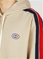 Gucci - Logo Hooded Sweatshirt in Beige