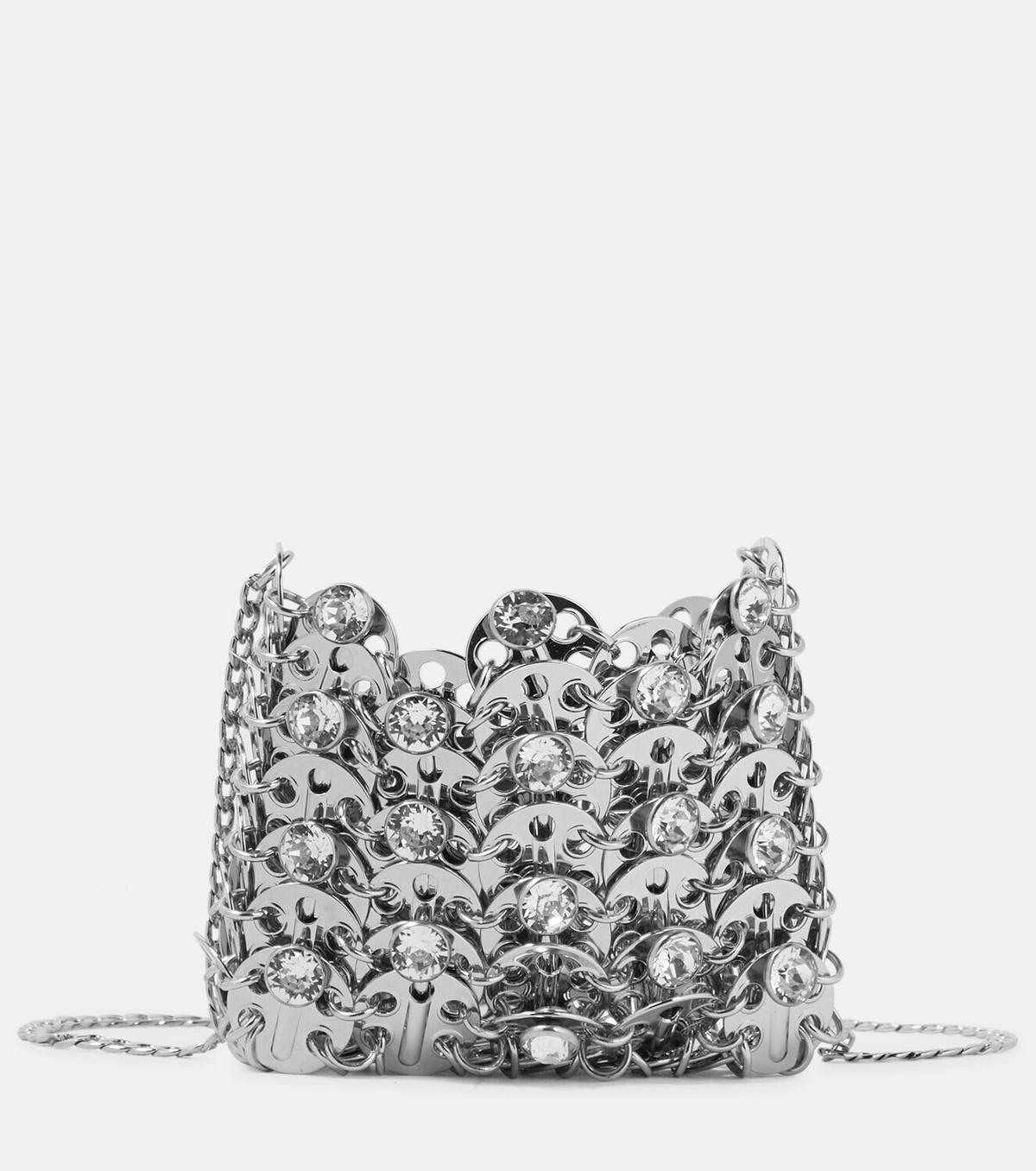 1969 Ball Metal Shoulder Bag in Silver - Rabanne