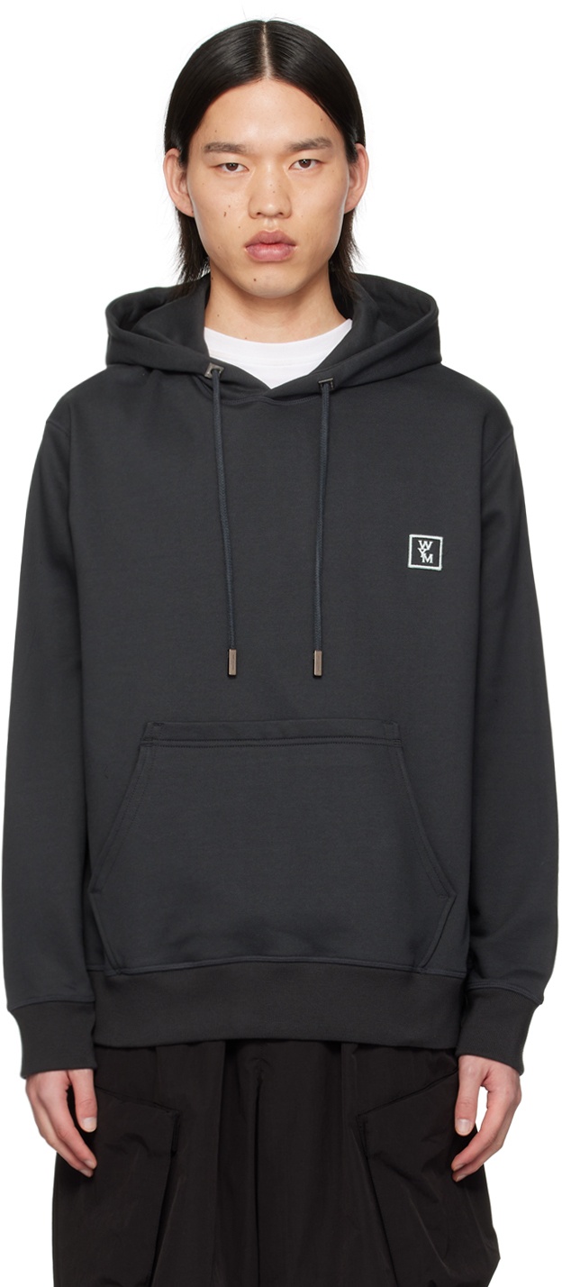 Photo: Wooyoungmi Gray Patch Hoodie