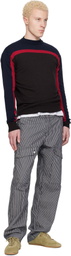 Gimaguas Blue & White Brixton Trousers