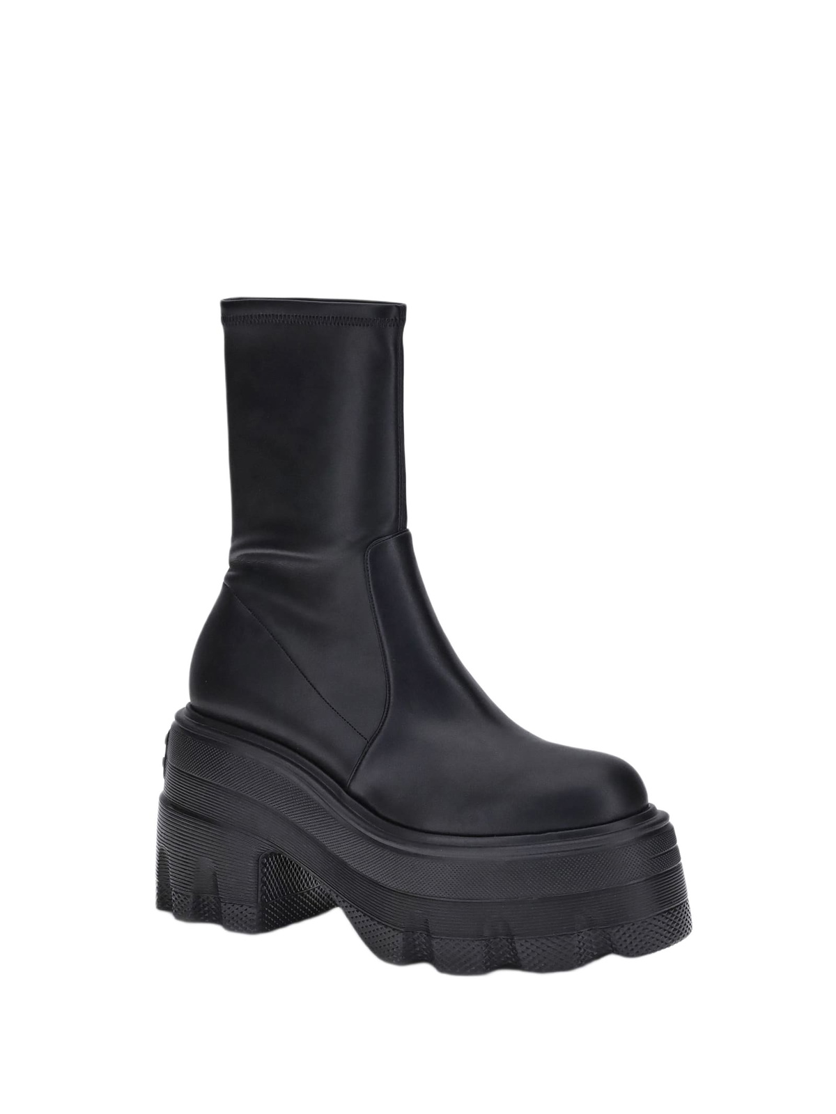 Casadei Faux Leather Ankle Boots