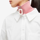 JW Anderson Women's Zip Neckband in Pink