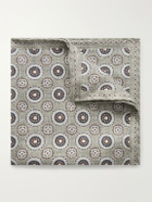 Brunello Cucinelli - Printed Silk Pocket Square