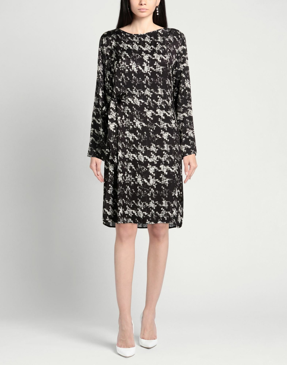 Manila Grace Womens Mini dress in Black