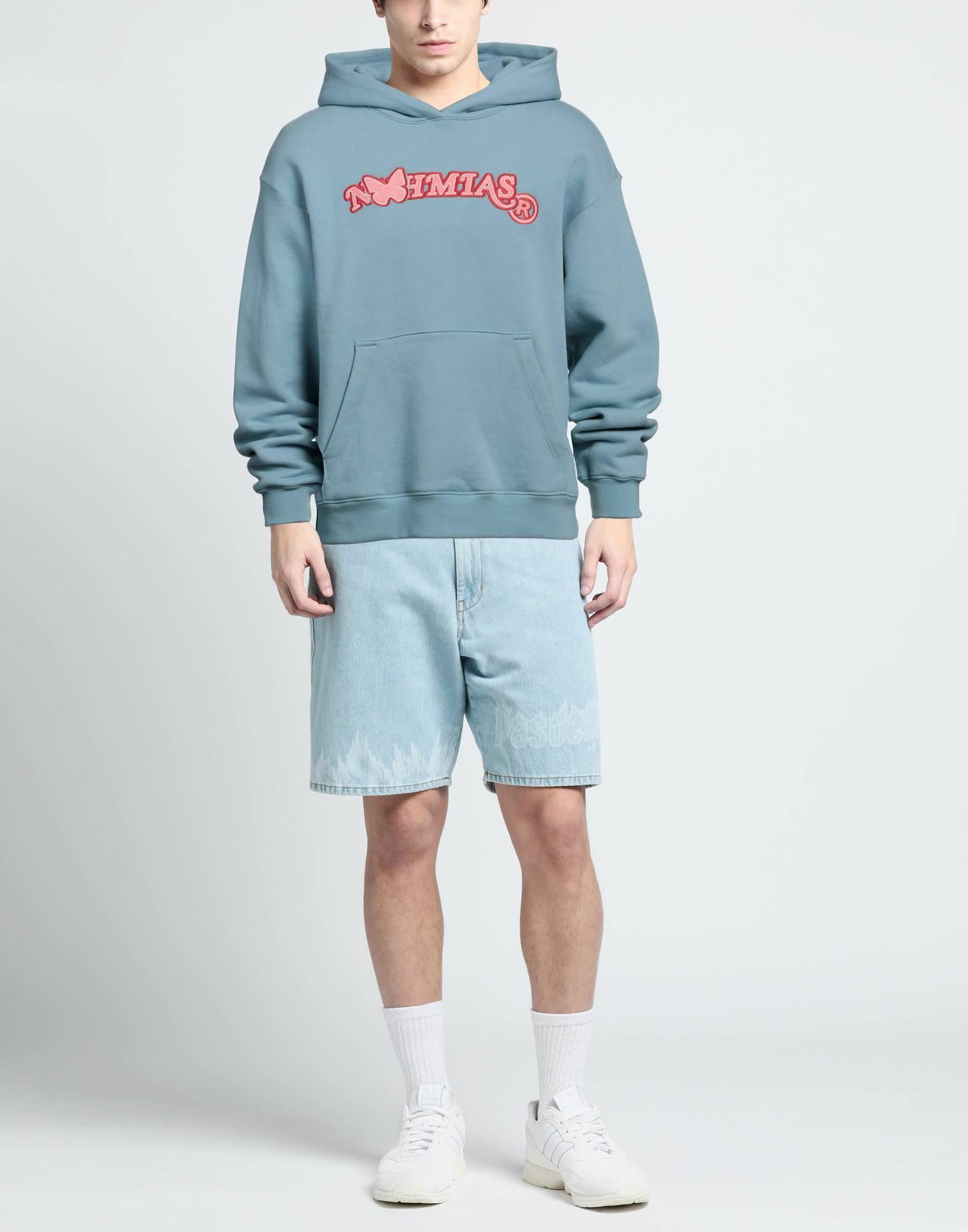 Nahmias Mens Sweatshirt in Light blue