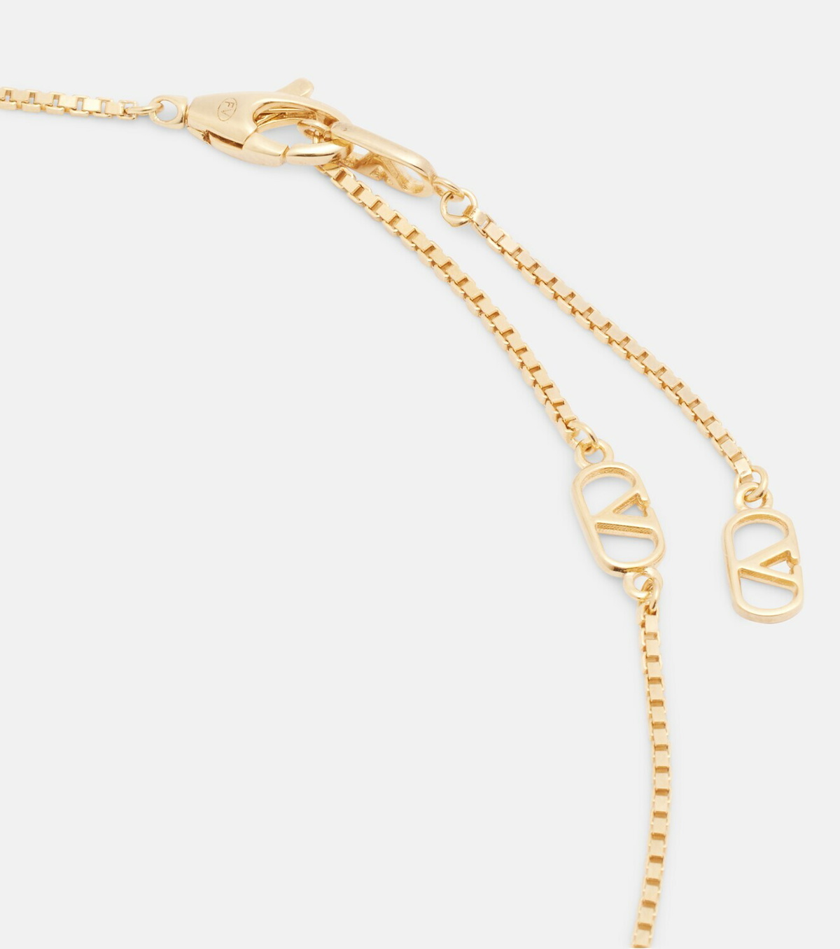 Valentino VLogo Swarovski®-embellished pendant necklace