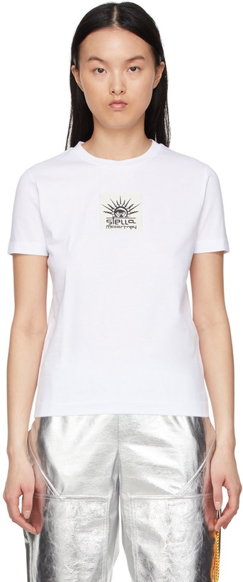 Photo: Stella McCartney White Cotton T-Shirt