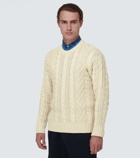 Polo Ralph Lauren Cable-knit cotton-blend sweater