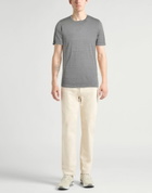 120% Lino Mens T-shirt in Grey