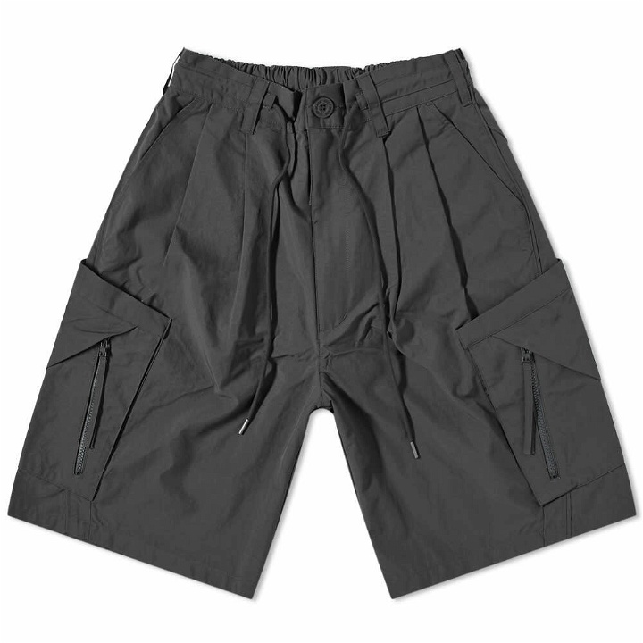 Photo: GOOPiMADE x WildThings D-String Utility Shorts in Black