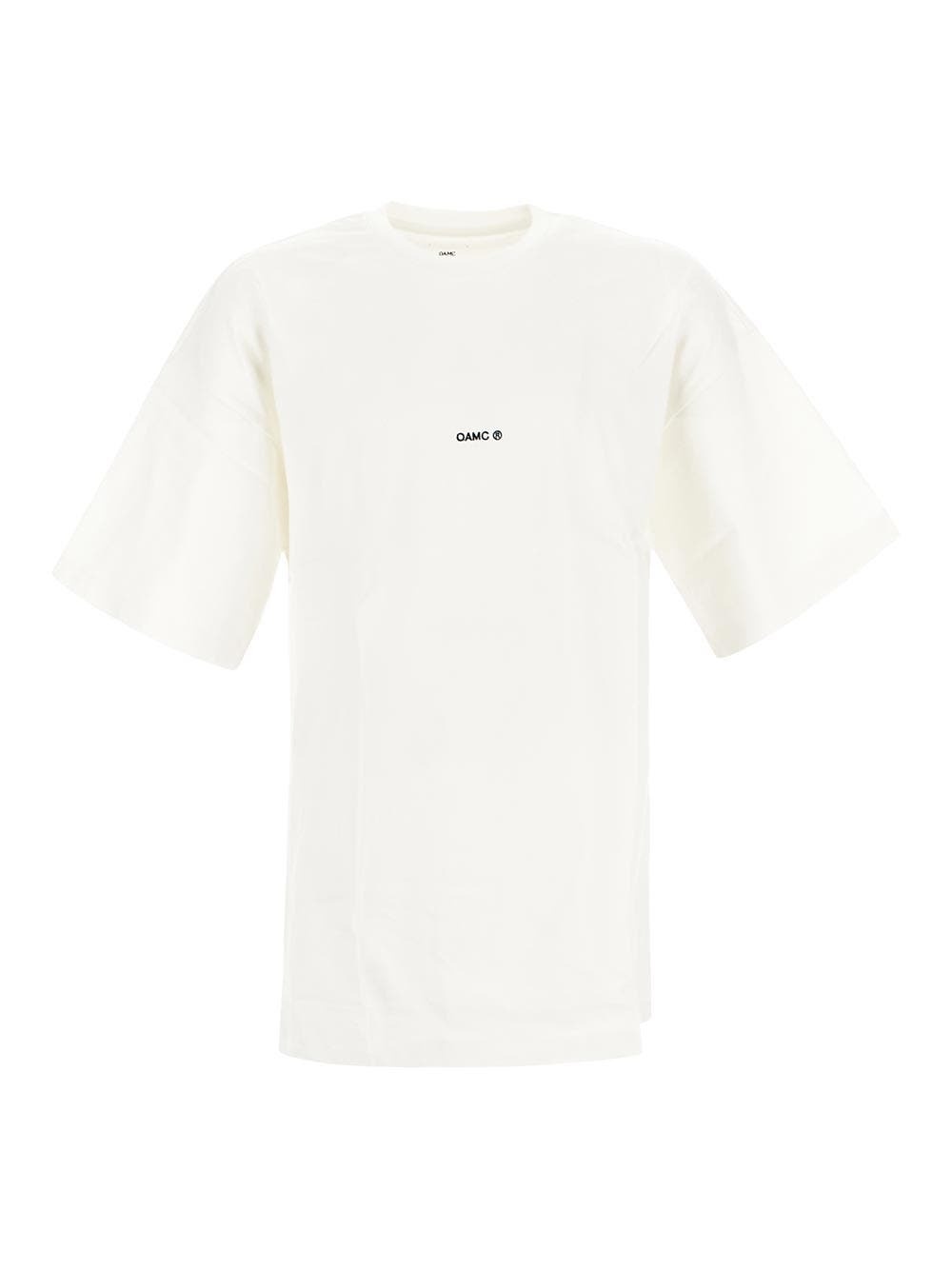 Photo: Oamc Logo Cotton T Shirt