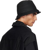CASEY CASEY Black Braided Hat