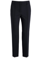 Dorothee Schumacher Slim-leg Stretch-jersey Trousers Navy