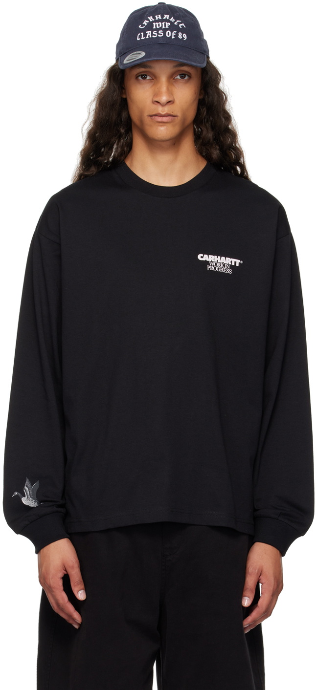 Black Ducks Long Sleeve T-Shirt by Carhartt Work In Progress