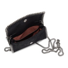 Stella McCartney Black Falabella Flap Belt Bag