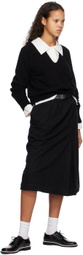 Margaret Howell Black Cropped Sweater