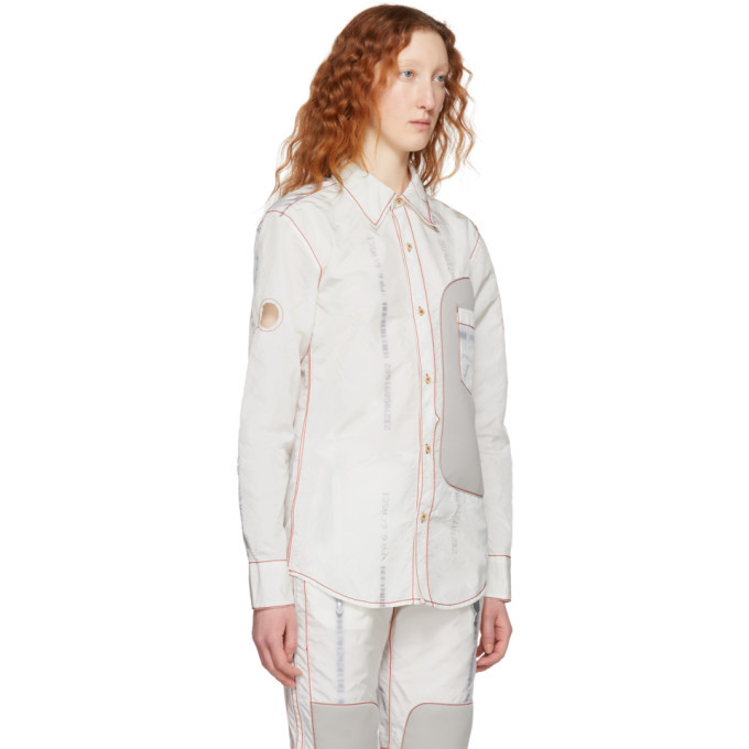 Kanghyuk Off-White Sunvisor Shirt
