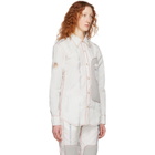 Kanghyuk Off-White Sunvisor Shirt