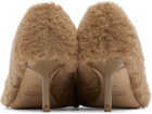 Max Mara Tan Teddy Pumps