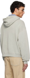 Axel Arigato Taupe Patch Washed Hoodie
