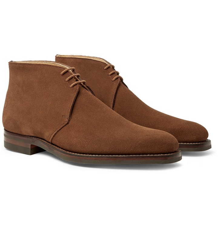 Photo: George Cleverley - Nathan Suede Chukka Boots - Brown